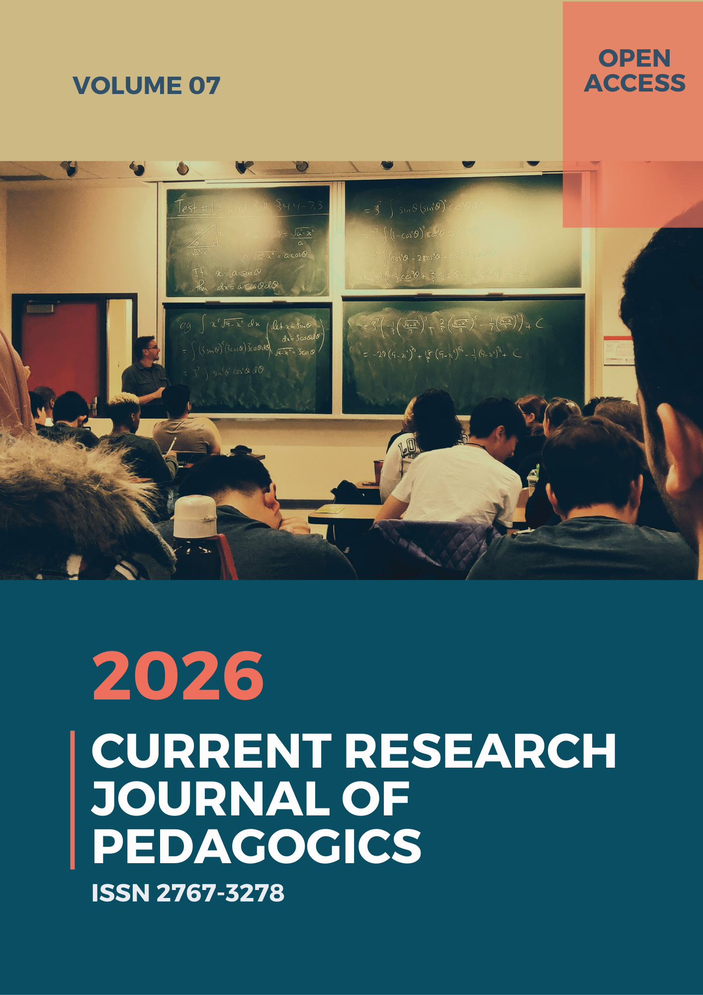 Current Research Journal of Pedagogics 